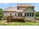 View of house exterior featuring a deck, siding, and windows at 329 Squirrel Ln, Clover, SC 29710