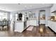 Open-concept kitchen features a large island, stainless steel appliances and granite countertops at 5019 Mill Creek Rd, Clover, SC 29710