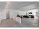 Spacious unfinished basement with a view of a living room at 826 Misty Arbor Frd, Clover, SC 29710