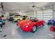 Spacious garage with multiple vehicles and ample storage space at 826 Misty Arbor Frd, Clover, SC 29710