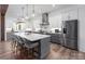 Bright kitchen with stainless steel appliances, ample counter space, and breakfast bar at 826 Misty Arbor Frd, Clover, SC 29710