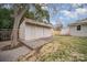 Backyard with a shed and grass at 8624 Sharonbrook Dr, Charlotte, NC 28210