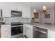 Modern kitchen design with sleek countertops and stainless steel appliances at 100 Willow Run Dr, Gastonia, NC 28056