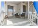 Relaxing porch featuring seating and a welcoming entrance at 100 Willow Run Dr, Gastonia, NC 28056