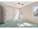 Bedroom featuring double closets and carpeted floors, providing comfort and storage at 133 Persimmon Creek Rd # 81, Kings Mountain, NC 28086