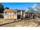 Backyard shed with neutral tones at 133 Persimmon Creek Rd # 81, Kings Mountain, NC 28086