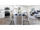 Open-concept living space featuring a dining area and living room at 219 Tillery Ln # 754P, Mount Gilead, NC 27306