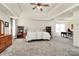 Spacious main bedroom features tray ceiling and furniture at 3848 Parkers Ferry None, Fort Mill, SC 29715