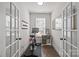 Well-lit exercise room with hardwood floors, perfect for a home gym setup at 1037 Naples Dr, Davidson, NC 28036