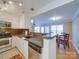A well-equipped kitchen with a counter and stainless steel appliances at 1162 W 1St St, Charlotte, NC 28202
