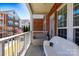 Balcony with seating and a view of the nearby buildings at 14941 Santa Lucia Dr, Charlotte, NC 28277