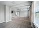 Spacious bedroom with modern decor and a doorway leading to an ensuite bathroom at 15307 Country Lake Dr, Pineville, NC 28134