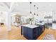 Bright, open-concept living room adjacent to kitchen, perfect for entertaining at 2010 Bessbrook Rd, Fort Mill, SC 29708