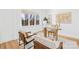 Bright home office with natural light, hardwood floors, stylish chairs, and views of the outdoors at 2010 Bessbrook Rd, Fort Mill, SC 29708