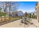 Spacious back deck overlooking the backyard, great for outdoor relaxation and entertaining at 2464 Chatham Dr, Indian Land, SC 29707