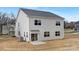 Back view of new construction home at 3924 13Th Ne St, Hickory, NC 28601