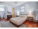 Relaxing bedroom with a comfortable bed, contemporary furnishings, and ample natural light at 416 E 18Th St, Charlotte, NC 28206