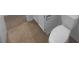 Bathroom with tile flooring and white toilet at 6108 Heath Ridge Ct, Charlotte, NC 28210