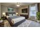 Cozy bedroom featuring a comfortable bed, soft rug, and ample natural light at 924 41St Avenue Ne Dr, Hickory, NC 28601