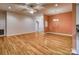 Bright and airy living room featuring hardwood floors, neutral walls, and classic trim at 924 41St Avenue Ne Dr, Hickory, NC 28601