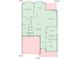 Detailed first floor floor plan with dimensions for all rooms, including the garage at 113 Artisan Ct, Mooresville, NC 28117