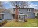 Backyard view with patio, gazebo, and lovely landscaping at 11924 Parks Farm Ln, Charlotte, NC 28277