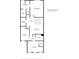Detailed floorplan showcasing the layout of the second floor, including the primary bedroom and sitting room at 1210 Croft Dr # 96, Fort Mill, SC 29708