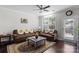 Cozy living room featuring comfortable seating and a bright window overlooking the yard at 1210 Croft Dr # 96, Fort Mill, SC 29708