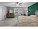 This main bedroom boasts a window view, a dresser, and comfortable decor for a relaxing retreat at 1210 Croft Dr # 96, Fort Mill, SC 29708