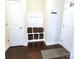 Mudroom features a storage bench with coat hooks and storage bins for organization at 1210 Croft Dr # 96, Fort Mill, SC 29708