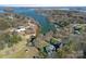Stunning aerial view of a lakeside community, showcasing the water access and lush green surroundings at 15015 Nc Hwy 73 Hwy, Huntersville, NC 28078