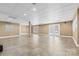 Expansive finished basement with tiled flooring, recessed lighting, and a decorative ceiling at 153 Byers Rd, Troutman, NC 28166