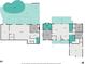 Detailed floor plan showcasing the layout of both floors, including a pool, recreation room, and open-concept living spaces at 153 Byers Rd, Troutman, NC 28166