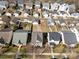 Aerial view of a home with a well-maintained yard in a suburban neighborhood at 19531 Deer Valley Dr, Cornelius, NC 28031