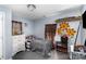 Quaint bedroom featuring decor, a neutral color scheme, and space-saving furniture at 400 37Th Sw St, Hickory, NC 28602