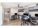 Bonus room offers laminate flooring, a ceiling fan, and great natural light perfect for an office or flex space at 400 37Th Sw St, Hickory, NC 28602