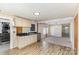 This cozy kitchen features modern appliances, laminate flooring, ample cabinet space and a stainless steel sink at 400 37Th Sw St, Hickory, NC 28602