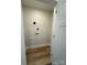Compact laundry hookups with wood floors, ready for washer and dryer installation at 620 Granite Ave, Gastonia, NC 28052