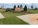 Community entrance sign with landscaping at 7216 Hodges Meadow Ln, Charlotte, NC 28213