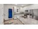 Modern kitchen featuring granite countertops, stainless steel appliances, and a central island at 834 N Flint St, Lincolnton, NC 28092