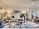 Serene living room with neutral decor, a cozy sofa, and a round coffee table, perfect for relaxation and gatherings at 8436 Norman Forest Rd, Lancaster, SC 29720