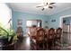 Spacious dining room with vintage furniture at 1001 N Cannon Blvd, Kannapolis, NC 28083