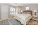 Inviting bedroom with natural light, calming colors, and stylish décor at 107 Pier 33 Dr # 103, Mooresville, NC 28117