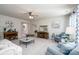 Bright living room with neutral colors, plush seating, and an open layout at 126 W Morehouse Ave, Mooresville, NC 28117