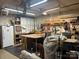 This is a large garage space, that has great lighting and storage at 1496 Givens St, Hickory, NC 28602