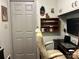 Office featuring a desk, shelving, and comfortable chair, perfect for working from home at 1496 Givens St, Hickory, NC 28602