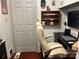 Office featuring a desk, shelving, and comfortable chair, perfect for working from home at 1496 Givens St, Hickory, NC 28602