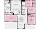 Second floor layout with owner's suite, game room, bedrooms, and bathrooms at 3009 Tramore Dr, Harrisburg, NC 28075