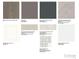 Selection of interior materials and finishes, including flooring, cabinets, countertops, and backsplash options at 5009 Duval Cir, Tega Cay, SC 29708