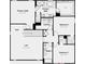 Second floor plan featuring primary suite, bedrooms, loft, and bathroom locations at 5013 Duval Cir, Tega Cay, SC 29708
